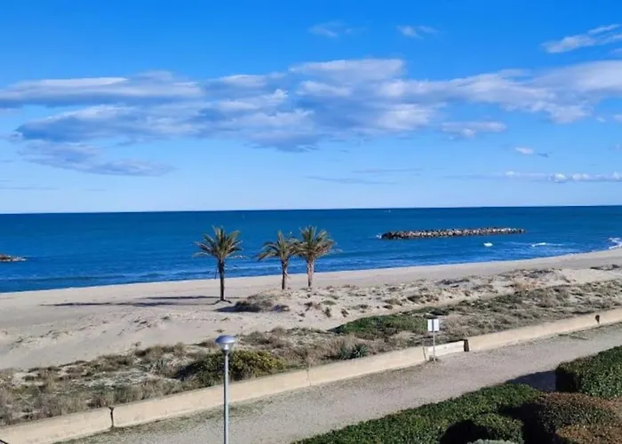 Face Terrasse Couverte Parking Le Barcarès